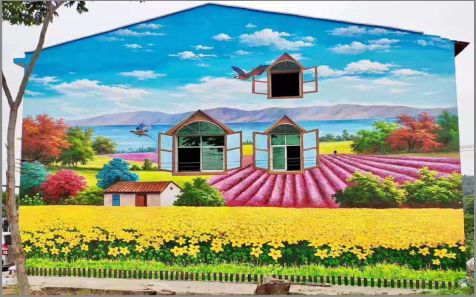 千阳乡村墙体彩绘